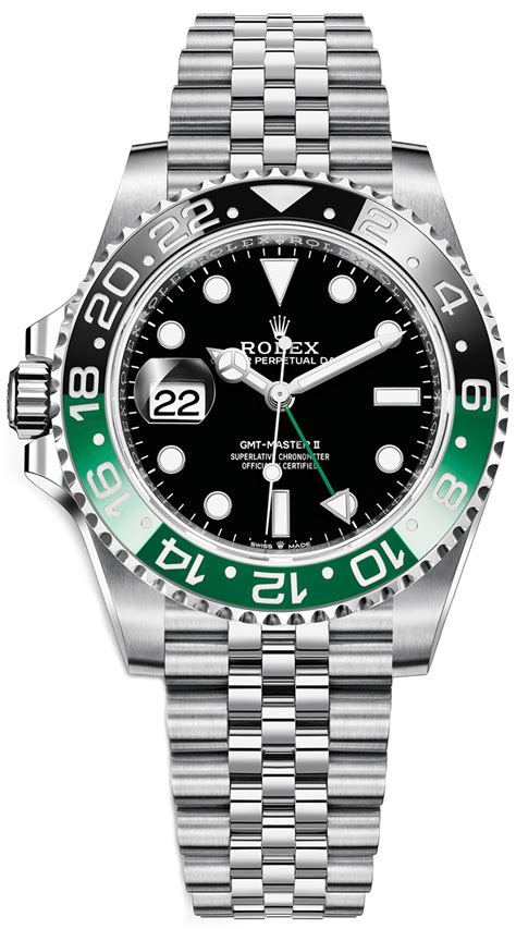 rolex green left hand|2023 rolex gmt master ii.